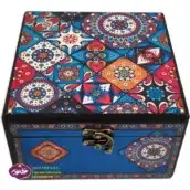 -نفیش-چوبی-طرح-ایرانی-سنتی-آبی-
