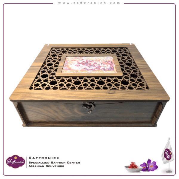 جعبه آجیل و دمنوش MDF مدل باران