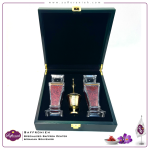 پک هدیه وزرا با ظروف و دو مثقال