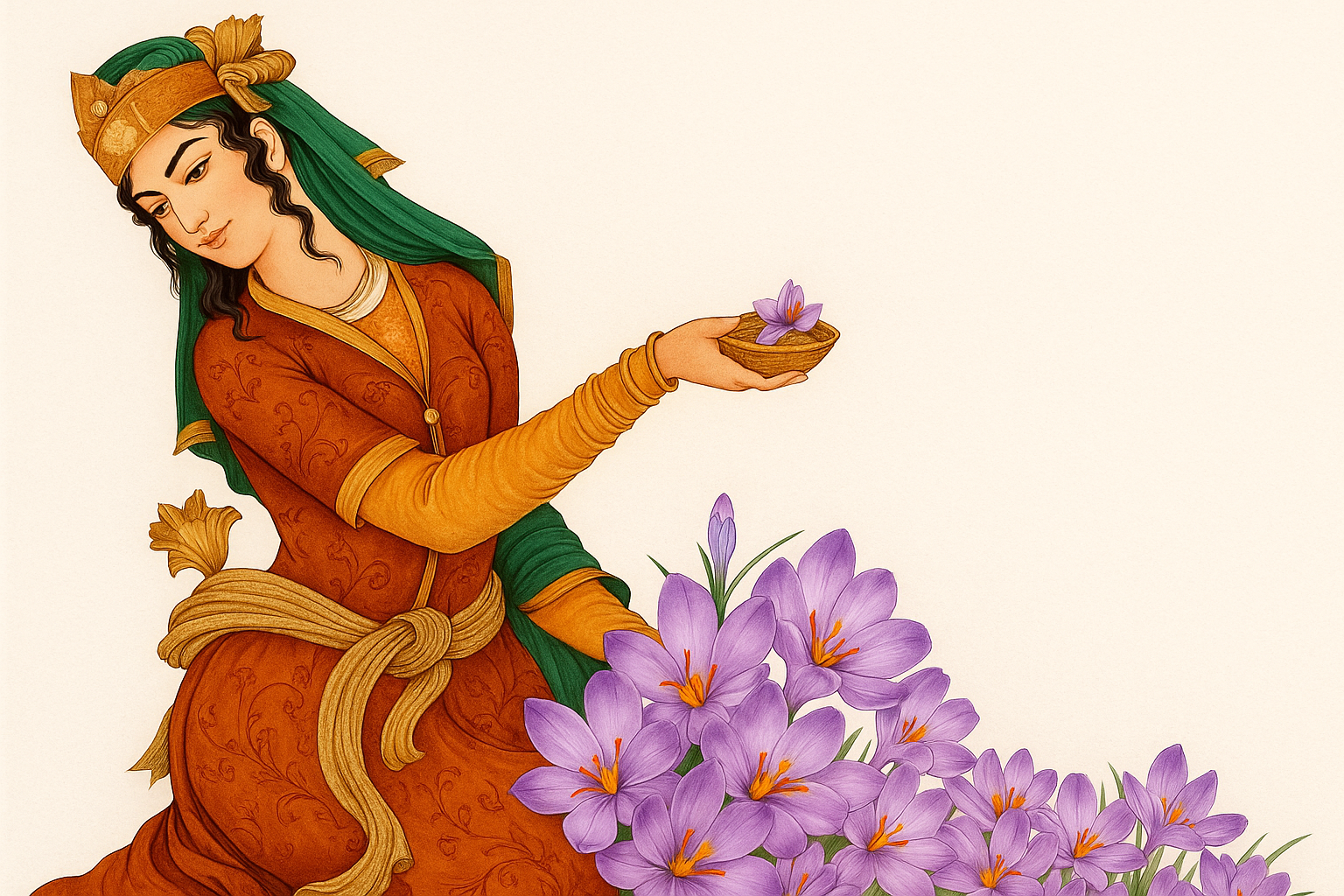 خرید زعفران و پک هدیه زعفران