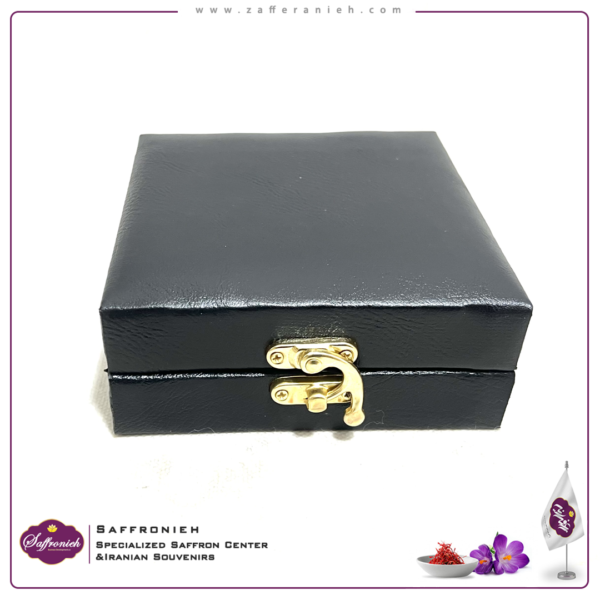 زعفران کادویی چرم مدل لعیا (بدون پایه) - Image 4